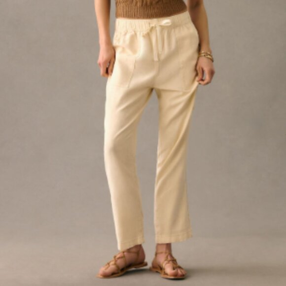 Brand New Pilcro Linen Drawstring Cropped Pants - Picture 6 of 15